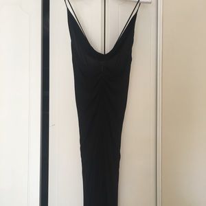 Black long dress